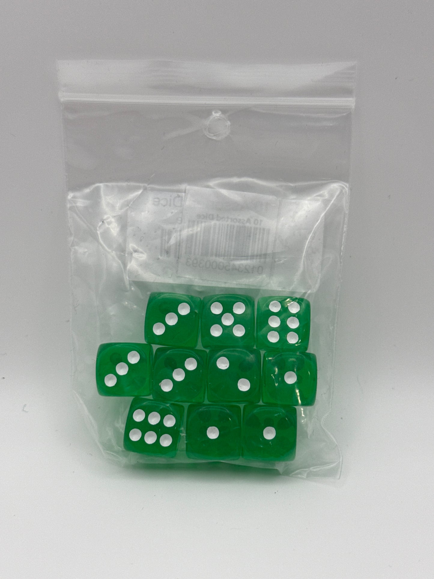 🎲 10 Assorted Dice – Mix of Colors