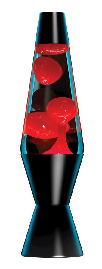 Lava Lamp (Red/Blue/Green) (14.5" Tall)