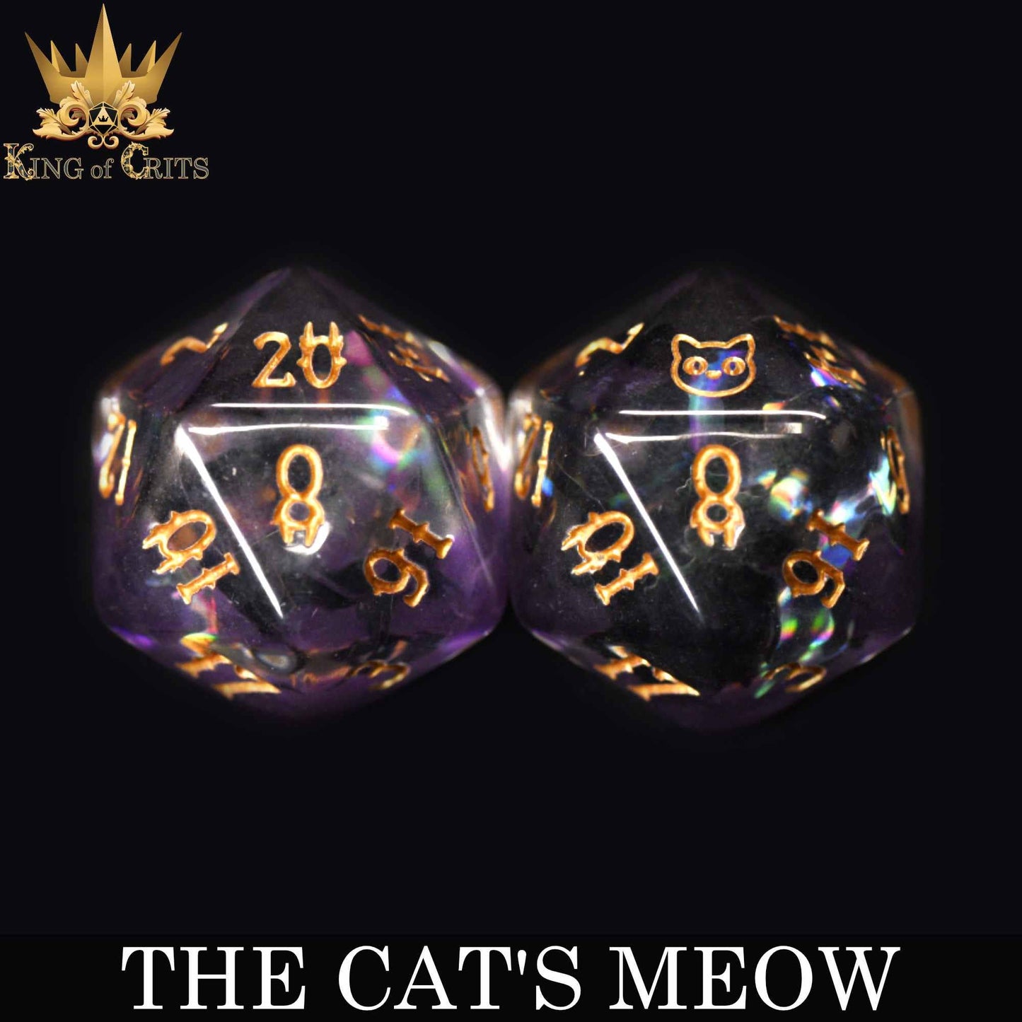 š¼ The Catās Meow - 11 Dice Set