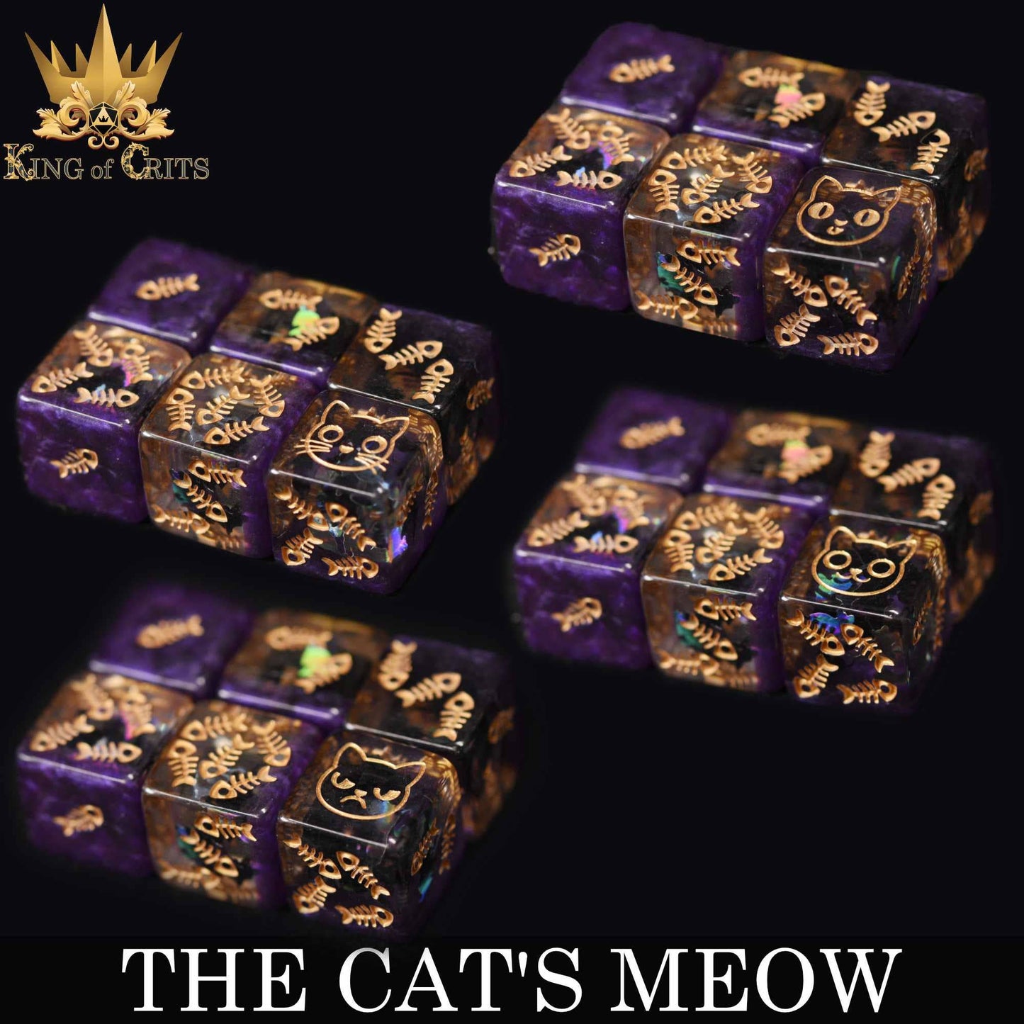 š¼ The Catās Meow - 11 Dice Set