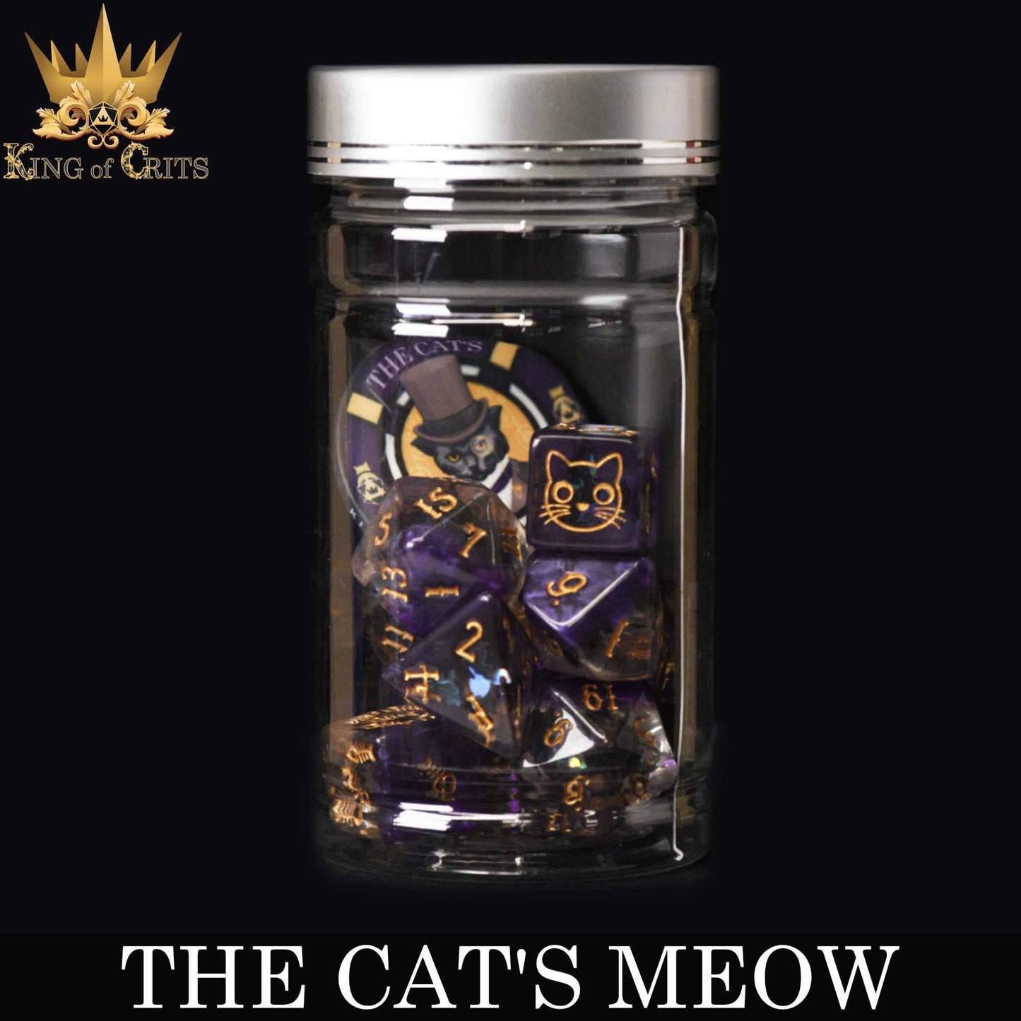 š¼ The Catās Meow - 11 Dice Set