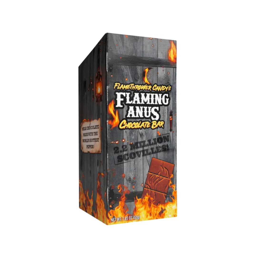 Flaming Anus Chocolate Bar