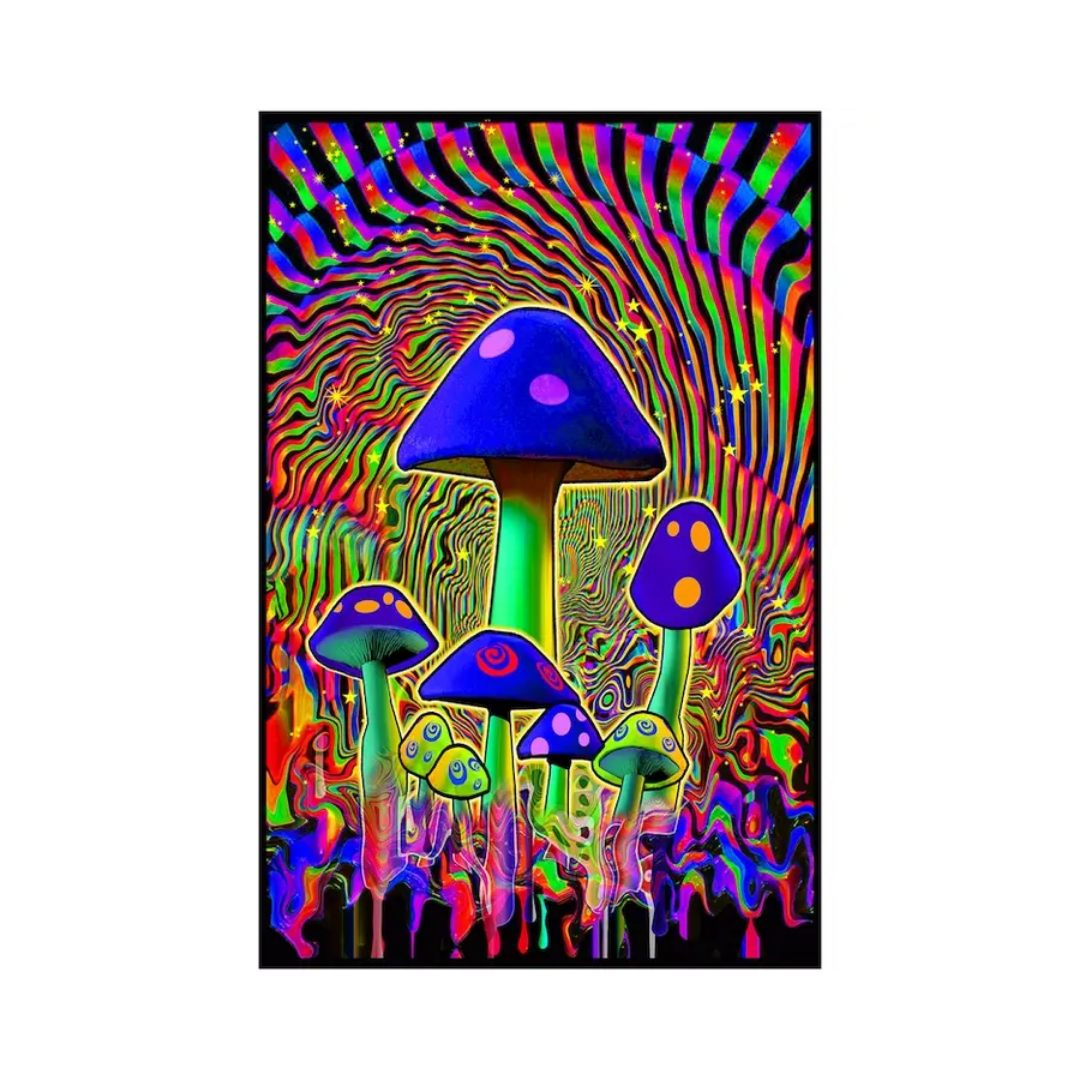 π Mind Melt Blacklight Poster β 23x35"