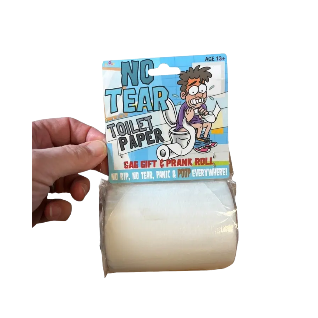 🚽 No Tear Toilet Paper – Gag Gift Roll