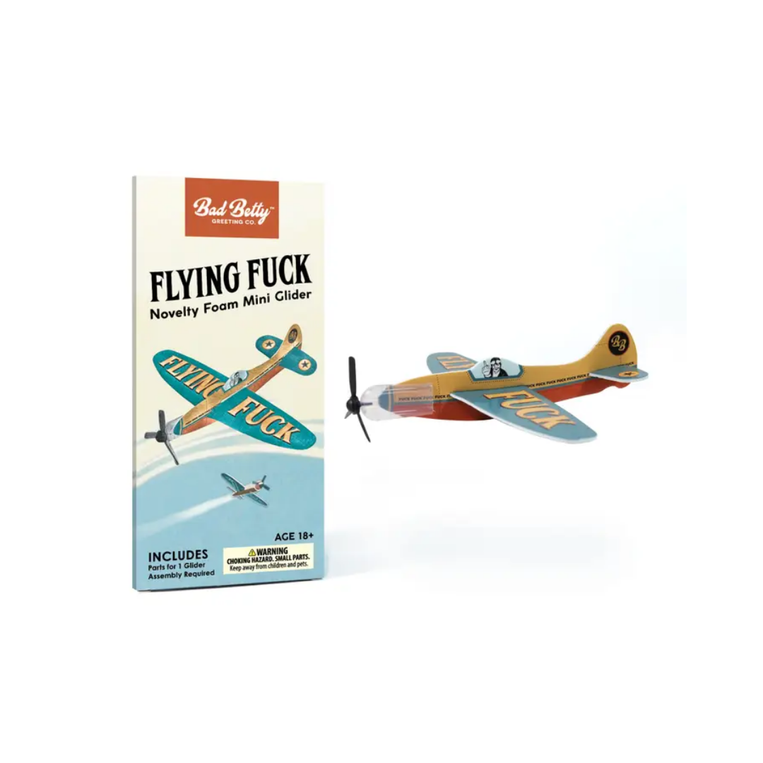 🛩️ Novelty “Flying F*ck” Foam Glider – The Gift No One Saw Coming