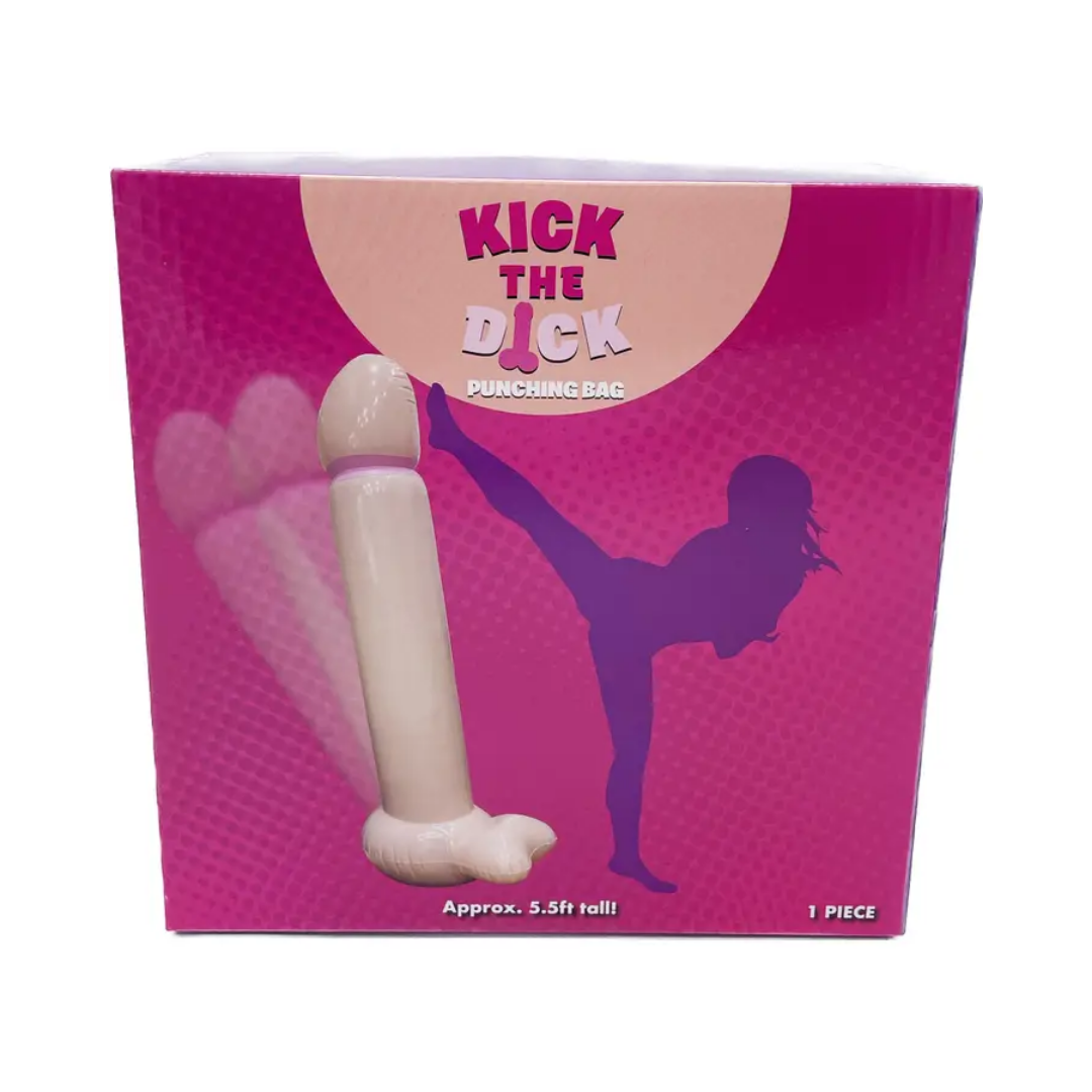 🥋 Kick the Dick – Inflatable Punching Bag