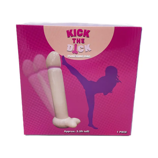 🥋 Kick the Dick – Inflatable Punching Bag
