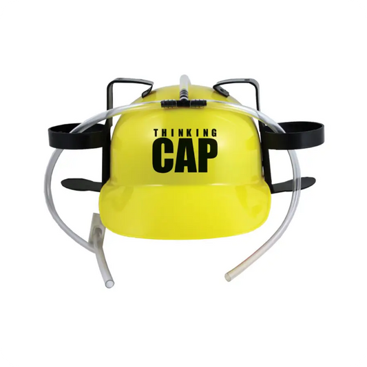 🧠 Thinking Cap Drinking Hat – For Highly Advanced Dumb Ideas