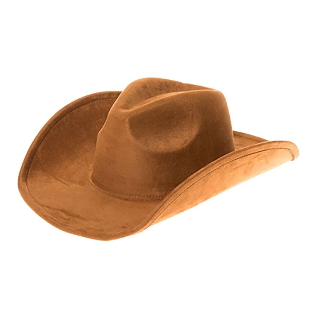 🤠 Vegan Suede Cowboy Hat