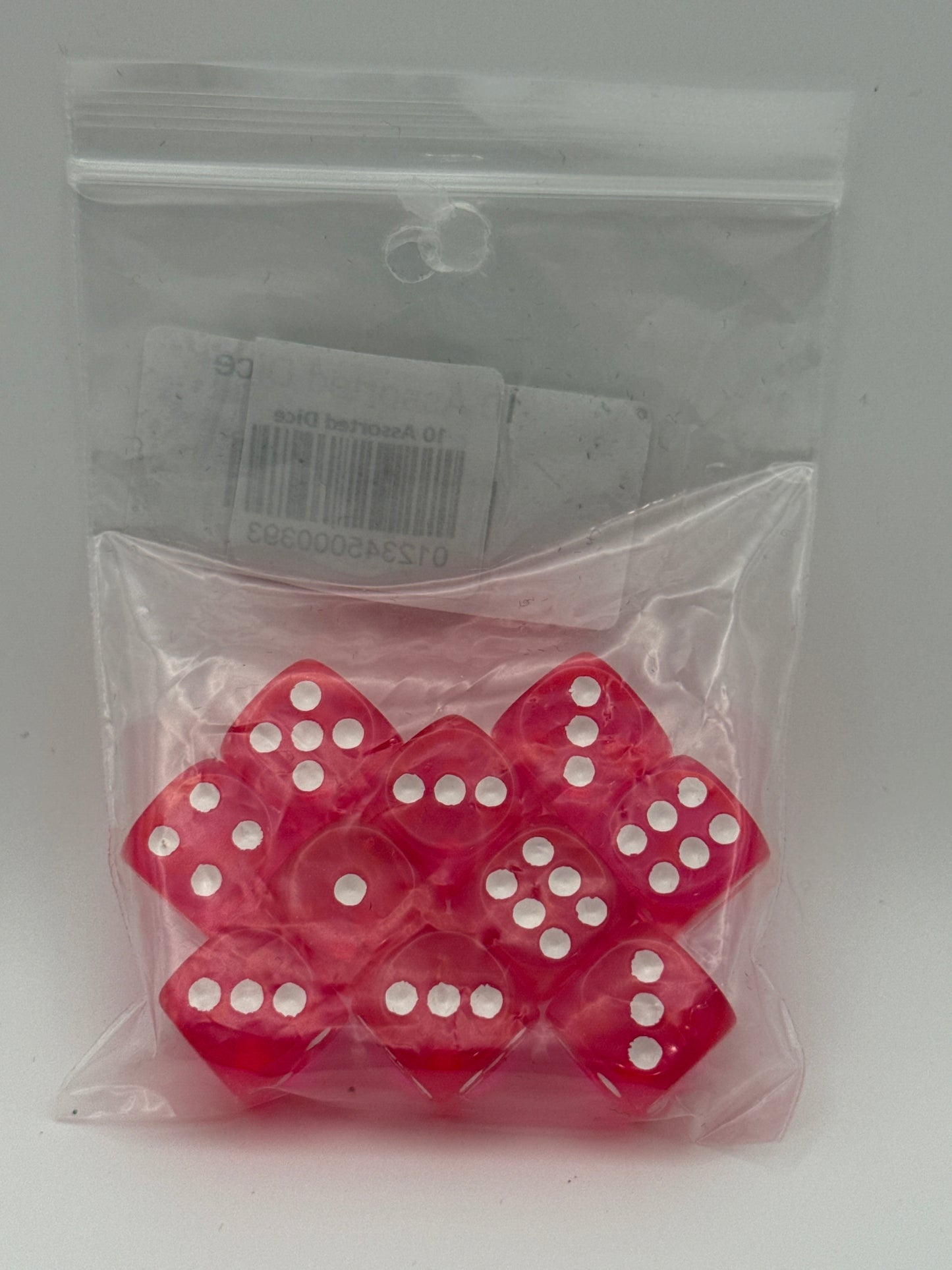 🎲 10 Assorted Dice – Mix of Colors