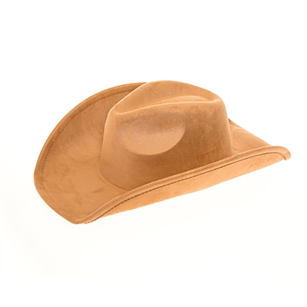 🤠 Vegan Suede Cowboy Hat