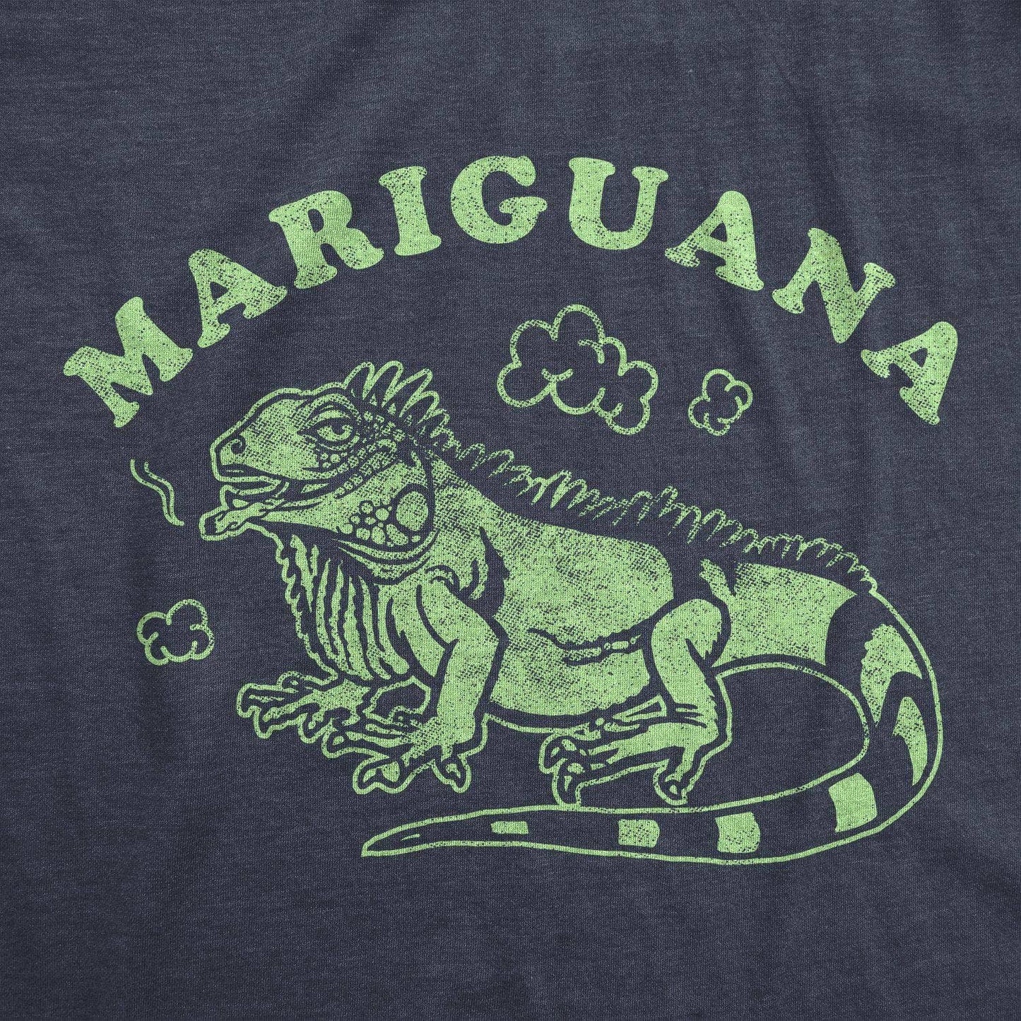 Mariguana Men’s 420 Western Graphic T-Shirt – Funny Weed Cowboy Tee
