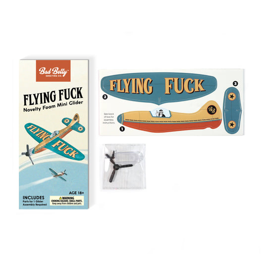 🛩️ Novelty “Flying F*ck” Foam Glider – The Gift No One Saw Coming