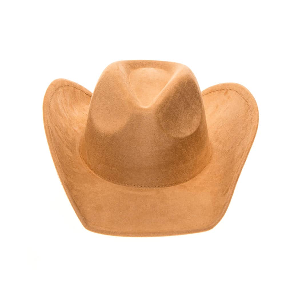 🤠 Vegan Suede Cowboy Hat