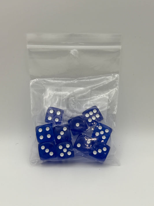 🎲 10 Assorted Dice – Mix of Colors