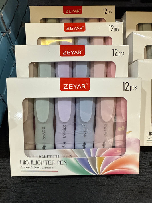 12 Piece Highlighter Set