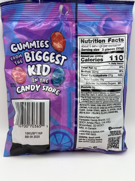 🏀 Shaq-A-Licious XL Gummies – Slam-Dunk Candy