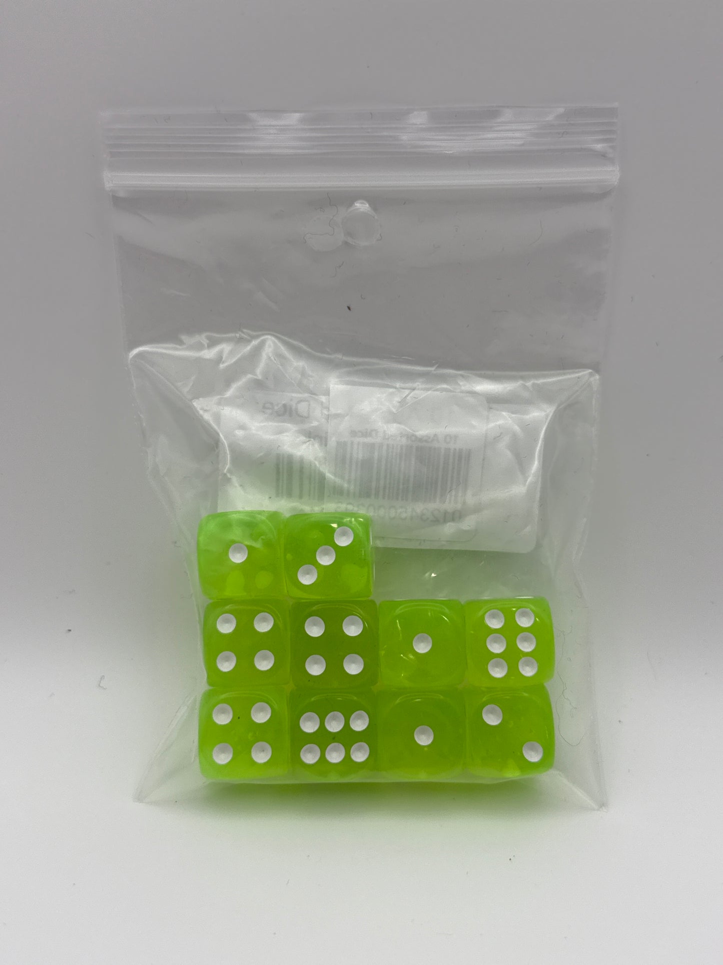 🎲 10 Assorted Dice – Mix of Colors