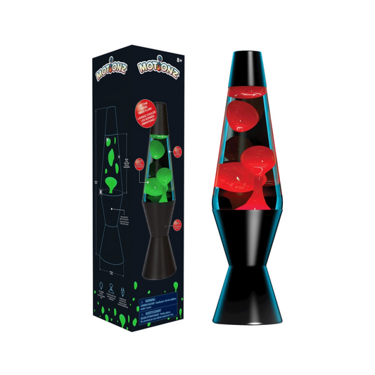 Lava Lamp (Red/Blue/Green) (14.5" Tall)