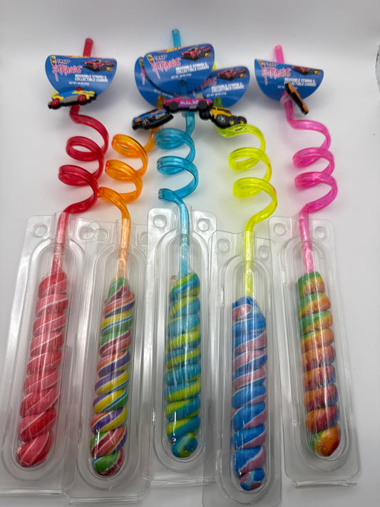 🔥 Hot Wheels Crazy Pop Straw 🏁