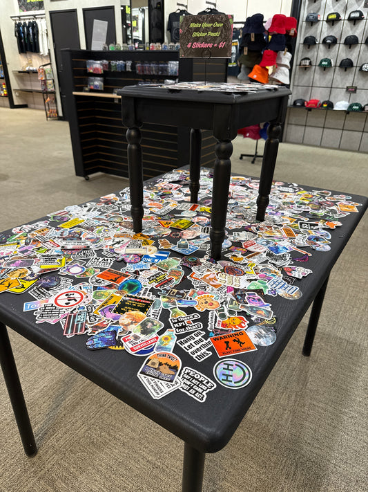 4 Stickers for $1