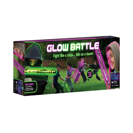 Glow Battle: Glow in the Dark Game and Ninja Kids Toys