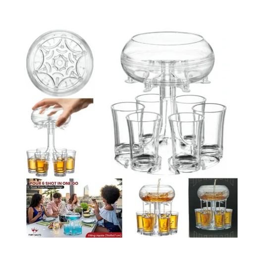 Mixt Shots Barware Set - Clear Acrylic