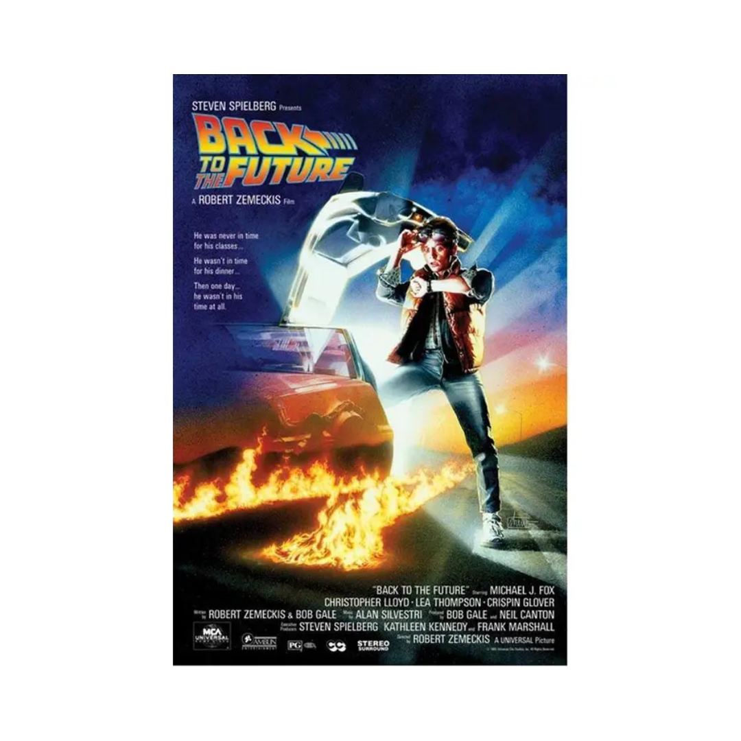 🚗💨 Back to the Future Poster – 24x36