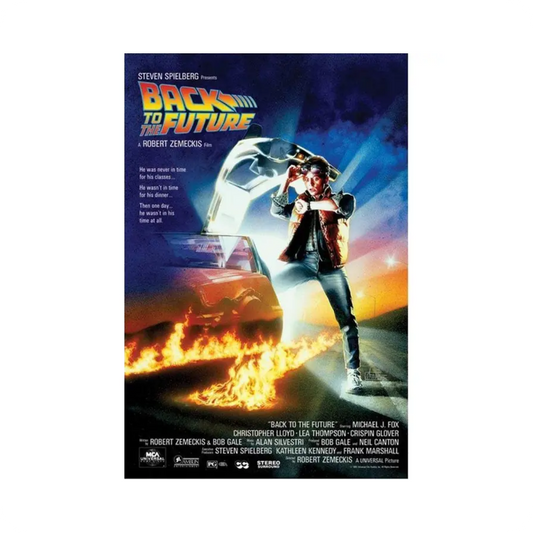 🚗💨 Back to the Future Poster – 24x36