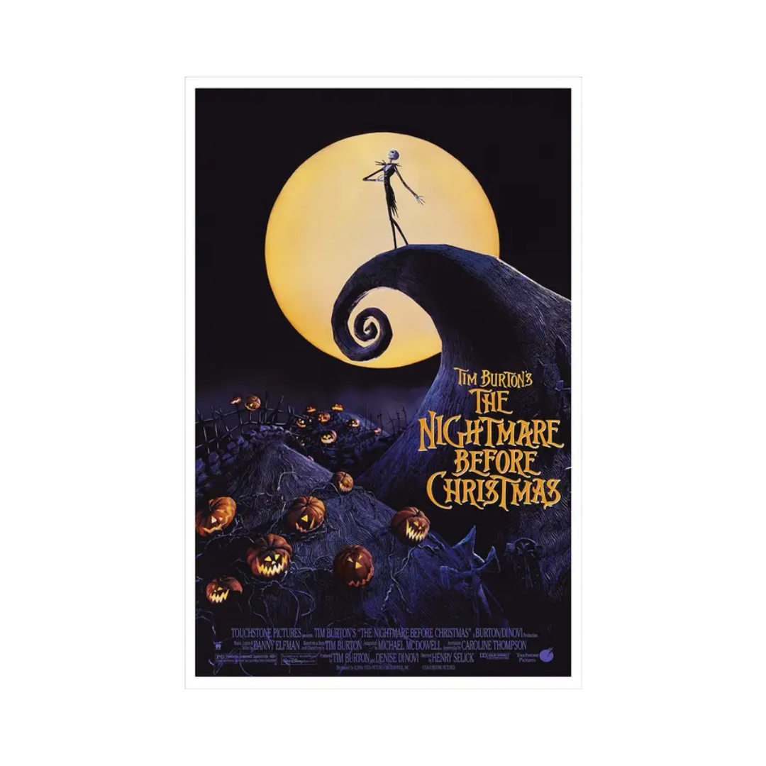 🎃 The Nightmare Before Christmas – Official Movie Poster