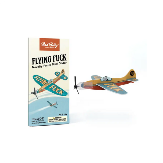 🛩️ Novelty “Flying F*ck” Foam Glider – The Gift No One Saw Coming