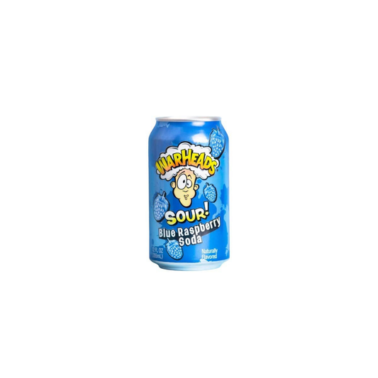 Warheads Sour! Blue Raspberry Soda