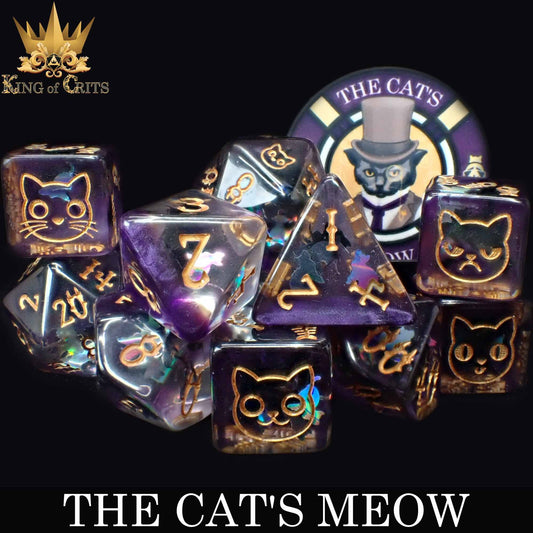 😼 The Cat’s Meow - 11 Dice Set