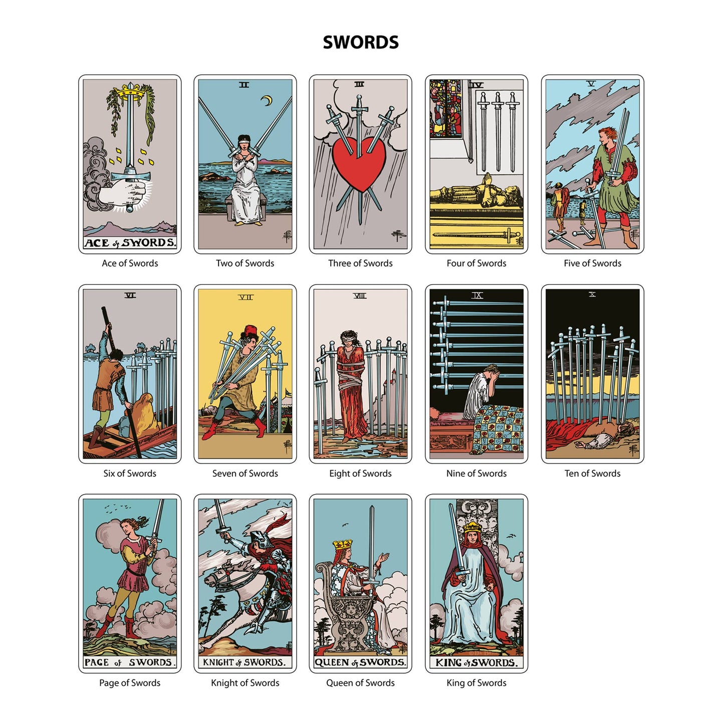 The Original Tarot Cards Deck – 78 Cards