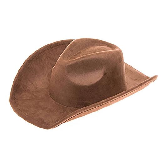 🤠 Vegan Suede Cowboy Hat