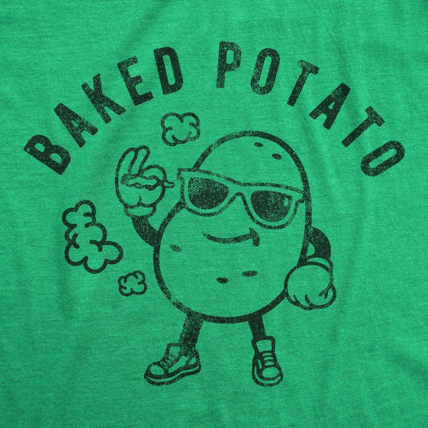 Baked Potato 420 Men’s Graphic T-Shirt – Funny Cannabis Munchies Meme Tee